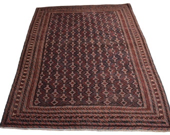 Handmade Tribal Oriental Mishwani kilim rug / Bedroom rug / Living room rug