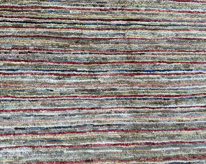 70% off Handmade tribal Rug - Afghan wool Modern Gabbeh rug - Living room rug