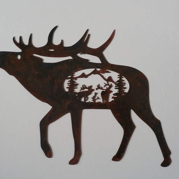 Wildlife Metal Art Etsy