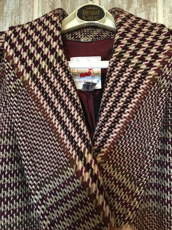 Vintage Mondi Tweed Check Jacket - image 2