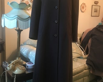 Vintage 1980s Fitted Coat