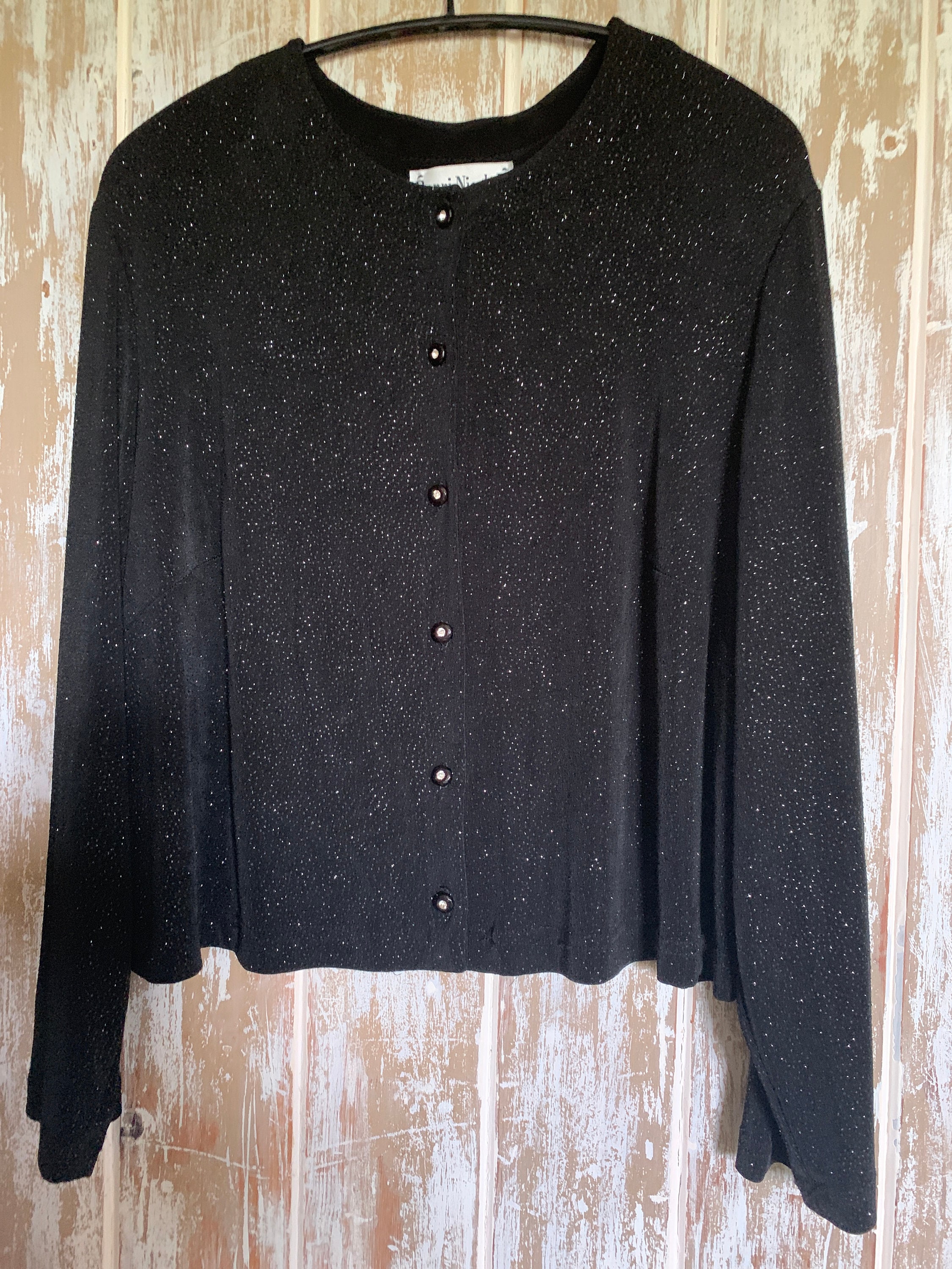 Sequin Cardigan Etsy UK