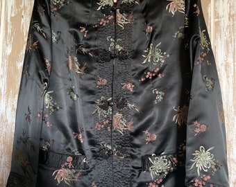 Vintage Chinese Hand Embroidered Silk Evening Jacket