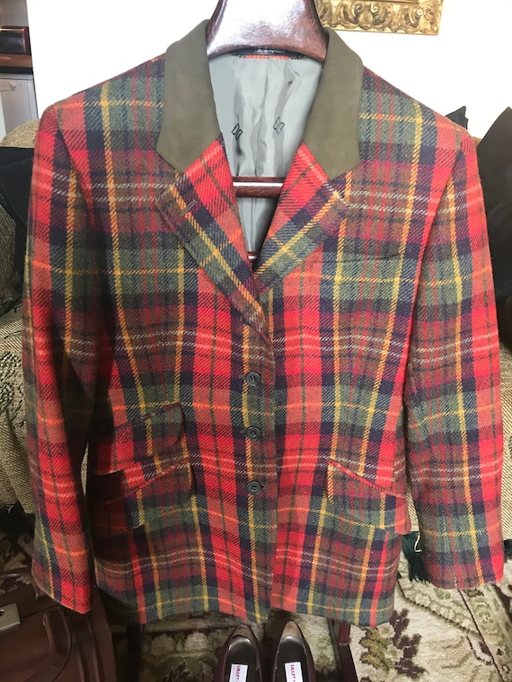 Vintage Daks London Tartan Jacket - image 1