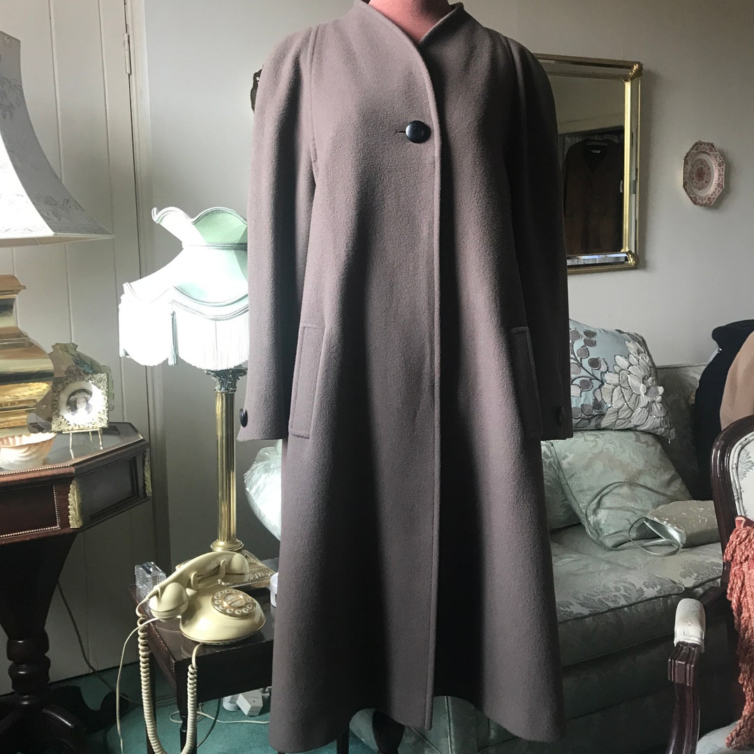 Vintage Lambswool Coat by Lampert, Vintage Lambswool Coat, Vintage