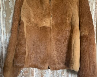 Vintage Coney Fur Jacket, Coney Fur Jacket