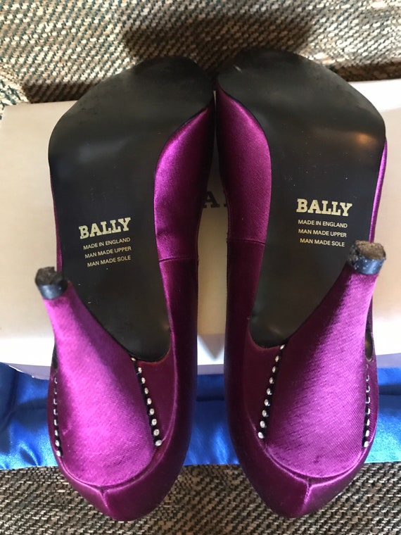 Vintage Bally Satin Evening Shoes - image 8