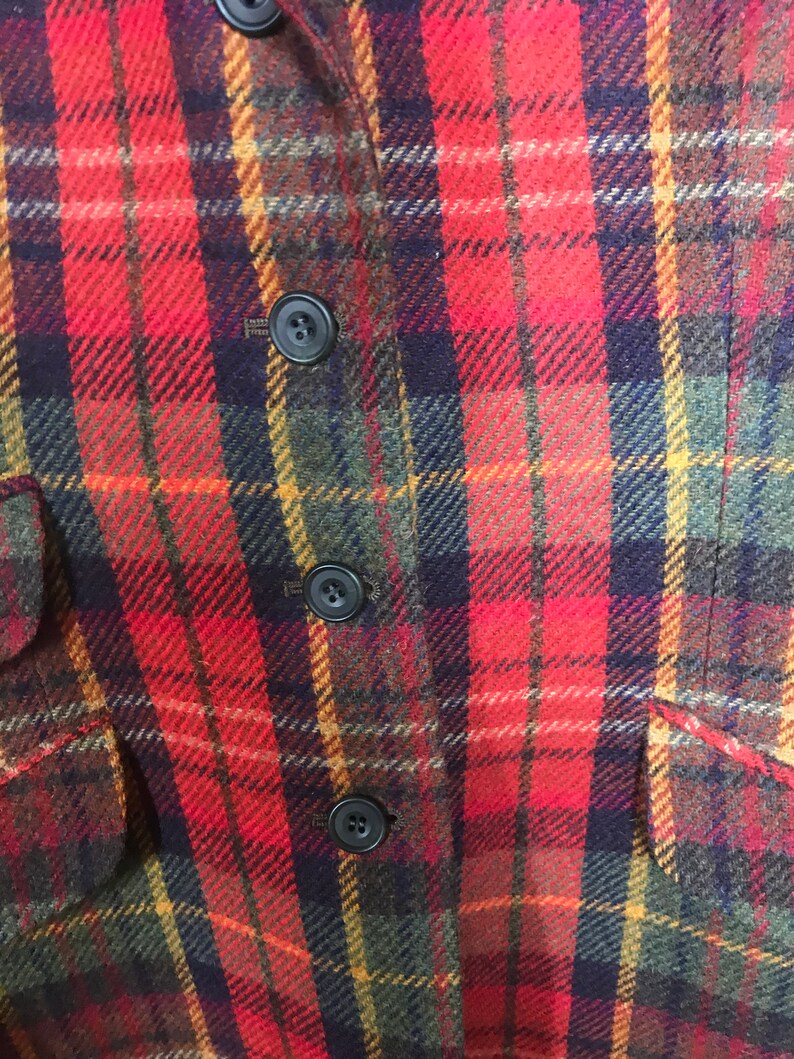 Vintage Daks London Tartan Jacket - Etsy