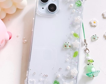 Strawberry Cake Decoden Phone Case for All Brand, Fake Cake