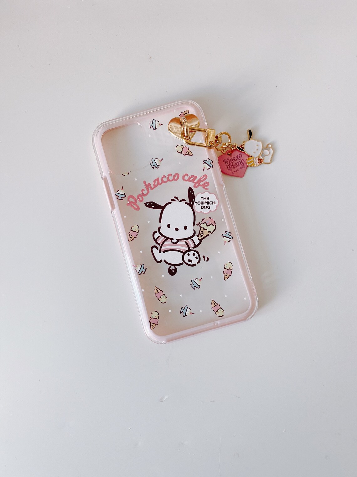 Pochacco puppy kitty cat iphone casekeychain set Etsy