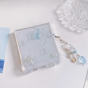 Luminous Sea seal starfish wave Galaxy Z Flip7/6/5/4/3 case