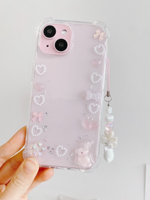 Rabbit Bunny Pink Ribbon iPhone 17/16/15/14/13/12/11 Galaxy S25