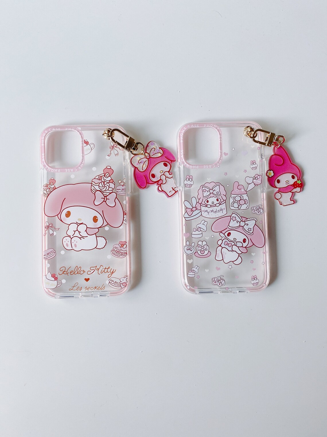 My melody iphone case keychain set iphone Etsy