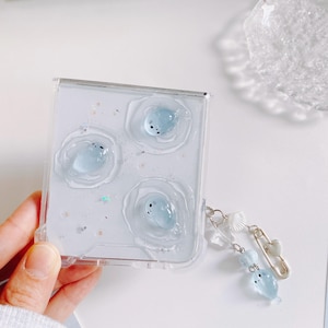 Wave Luminous sea seals Galaxy Z Flip7/6/5/4/3 case
