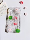 Red Koi Fish Lotus Flower Phone Case: Handmade Resin Art product logo