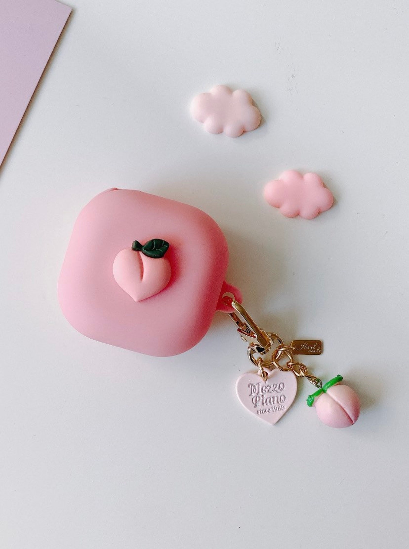 Peach Galaxy Buds Live Case and Buds Pro and Buds2 Case Etsy