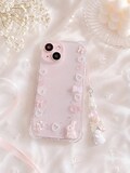 Rabbit bunny pink ribbon iPhone 17/16/15/14/13/12/11 Galaxy S26/S25/S24/S23/S22  case product logo