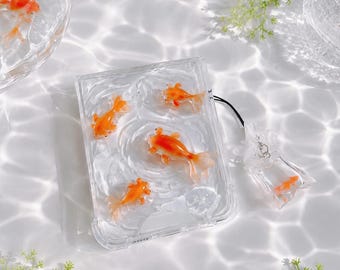 3D big koi fish wave Galaxy Z Flip 8/7/6/5/4/3 case