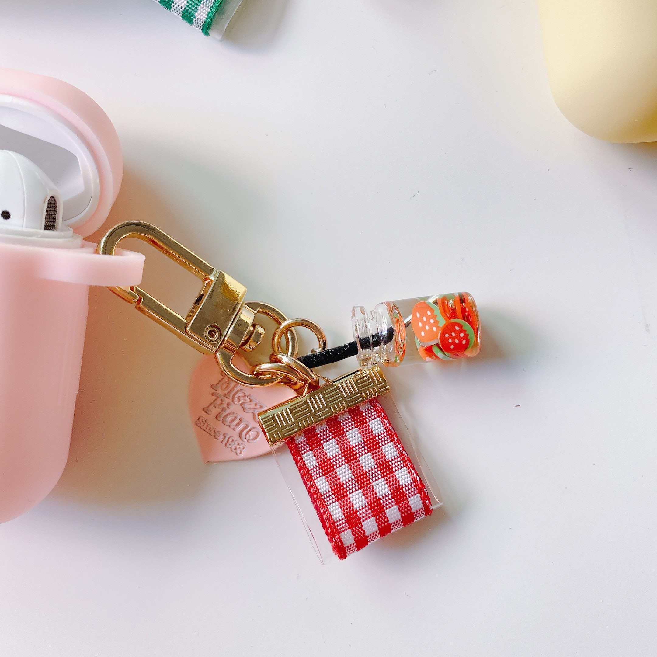 Strawberry tea and lemon tea airpod case and airpods pro | Etsy