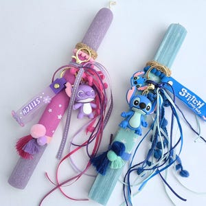 Lambada de Pascua para niños con llavero de silicona de dibujos animados, regalo de Pascua para ahijados, extraterrestre rosa, extraterrestre azul, lámpara aromática, regalo de Pascua para niñas