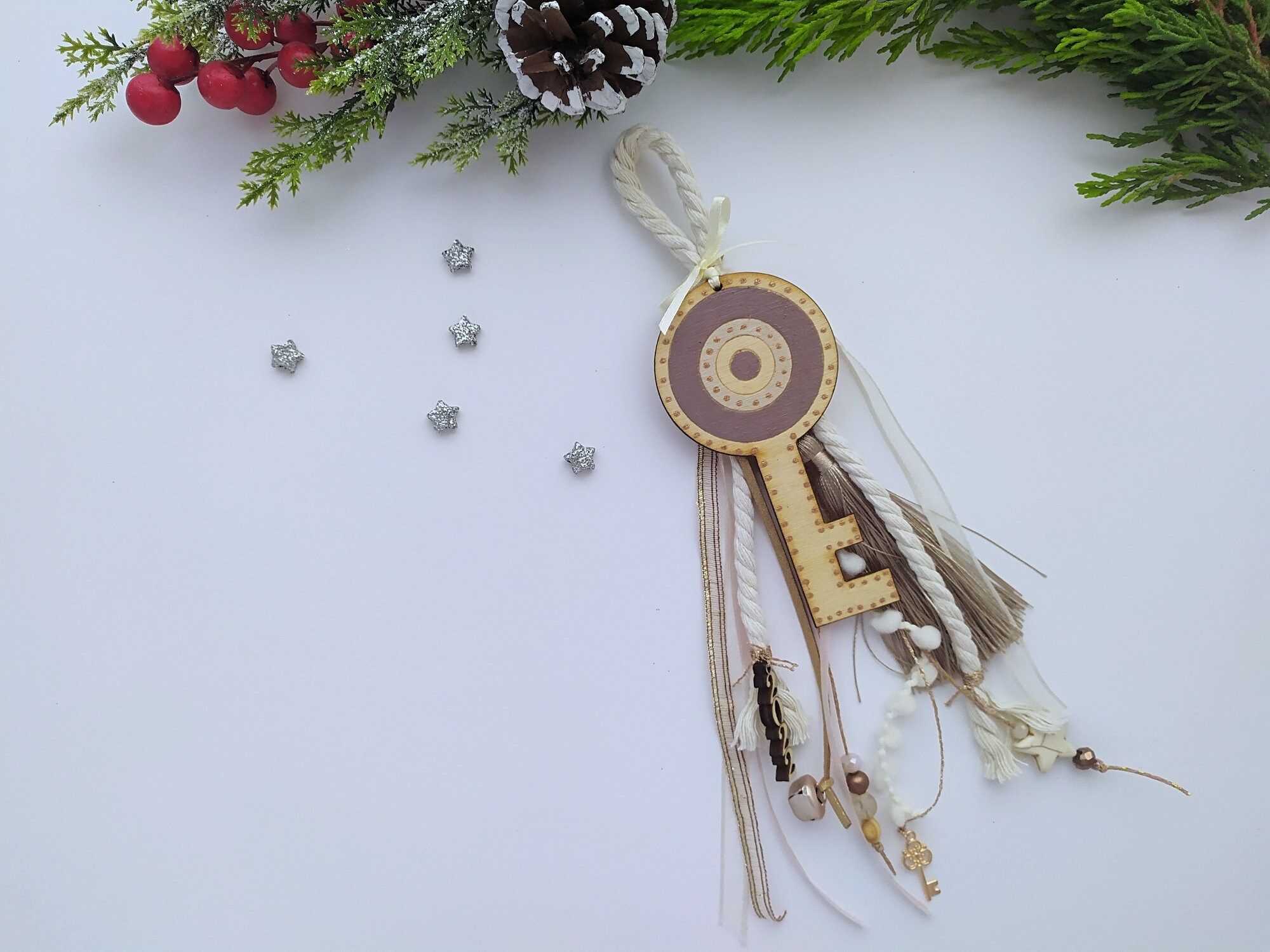 Keys For Christmas 2022 Key Evil Eye Gouri 2022 Good Luck Charm Greek Christmas | Etsy