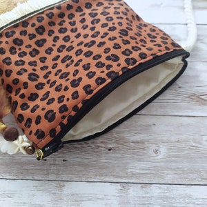 Cork Crossbody Bag for Teenage Girls with Animal Print image 7