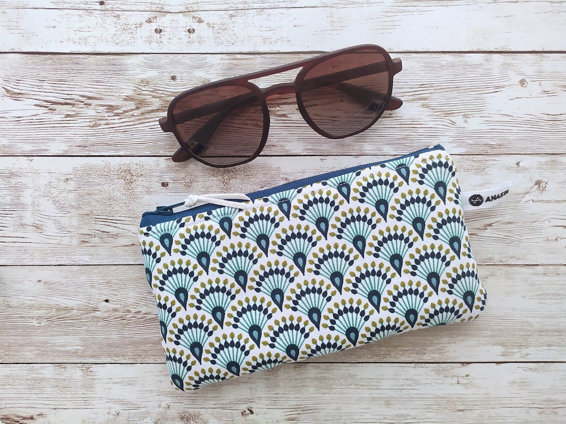 Custodia Occhiali Da Sole Per 5 Paia - Organizzatore Pieghevole Da Viaggio O Da Parete, Nero, PU - Foto 10