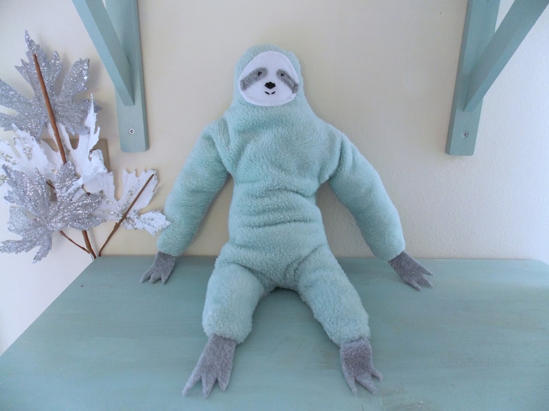 blue sloth plush