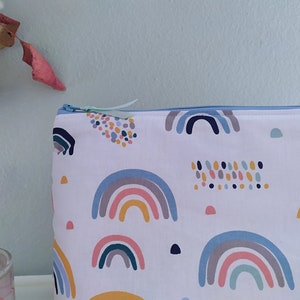 Rainbows Toiletry Bag for Kids, Waterproof Wash Bag, Children's Holiday Gifts image 4