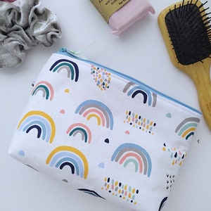 Rainbows Toiletry Bag for Kids, Waterproof Wash Bag, Children's Holiday Gifts image 8