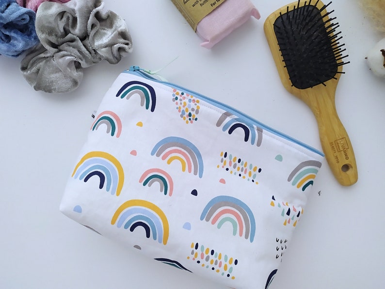 Rainbows Toiletry Bag for Kids, Waterproof Wash Bag, Children's Holiday Gifts image 8