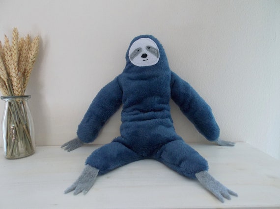 blue sloth stuffed animal