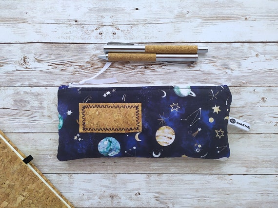 Personalized Space Pencil Case