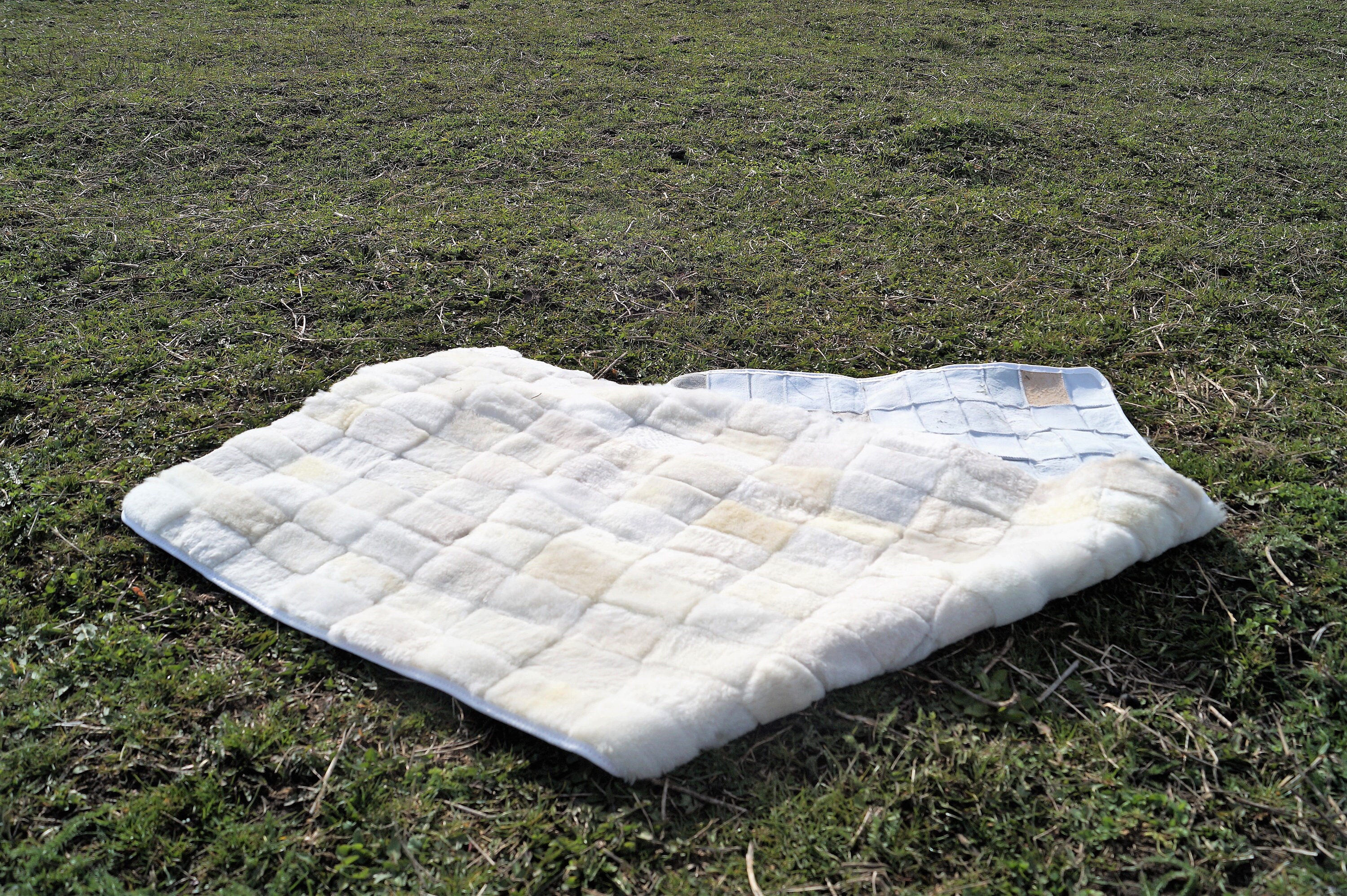 Custom Size Fur Mattress. Sheepskin Mat. Real Fur Bed Cover. Etsy