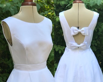Kurzes Brautkleid Melina Etsy