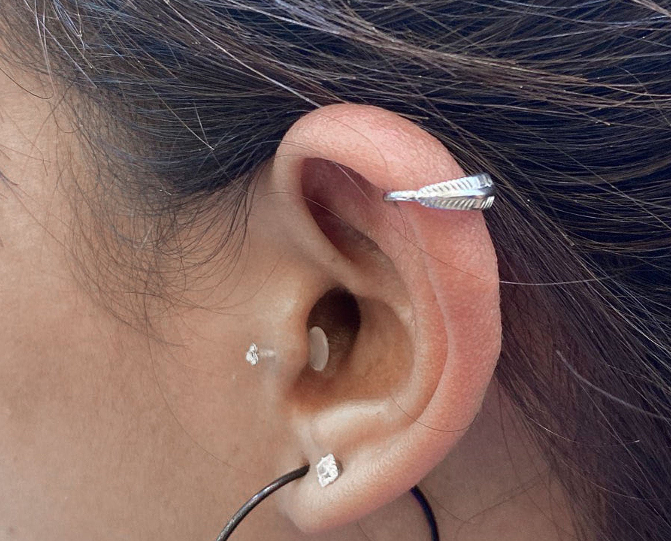 piercing verenring staal 8 mm oorpiercing | Etsy België