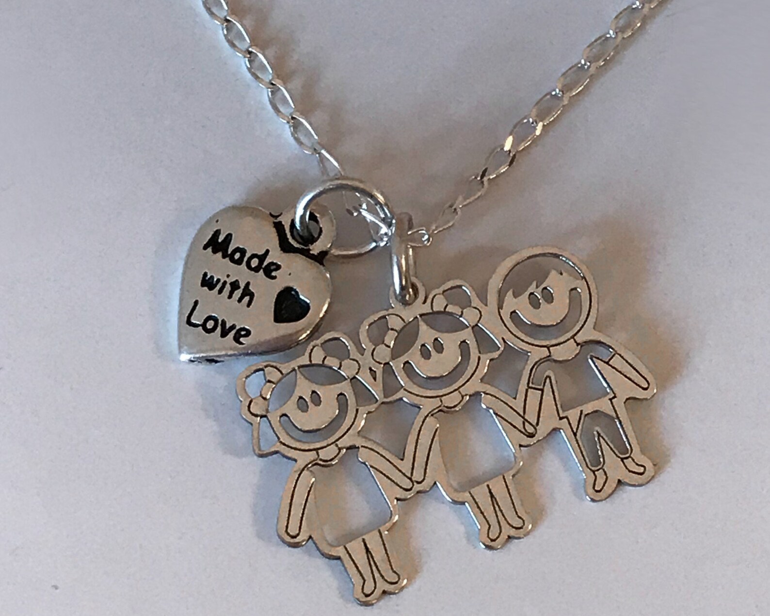 Collier maman personnalisable argent massif cadeau fête des - Etsy France