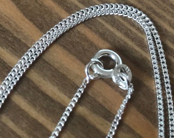 Fine Silver Chain 925 for Pendant Small 