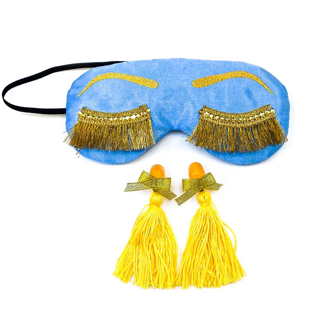 Breakfast at Tiffany's Sleep Mask Set Earplugs, Holly Golightly