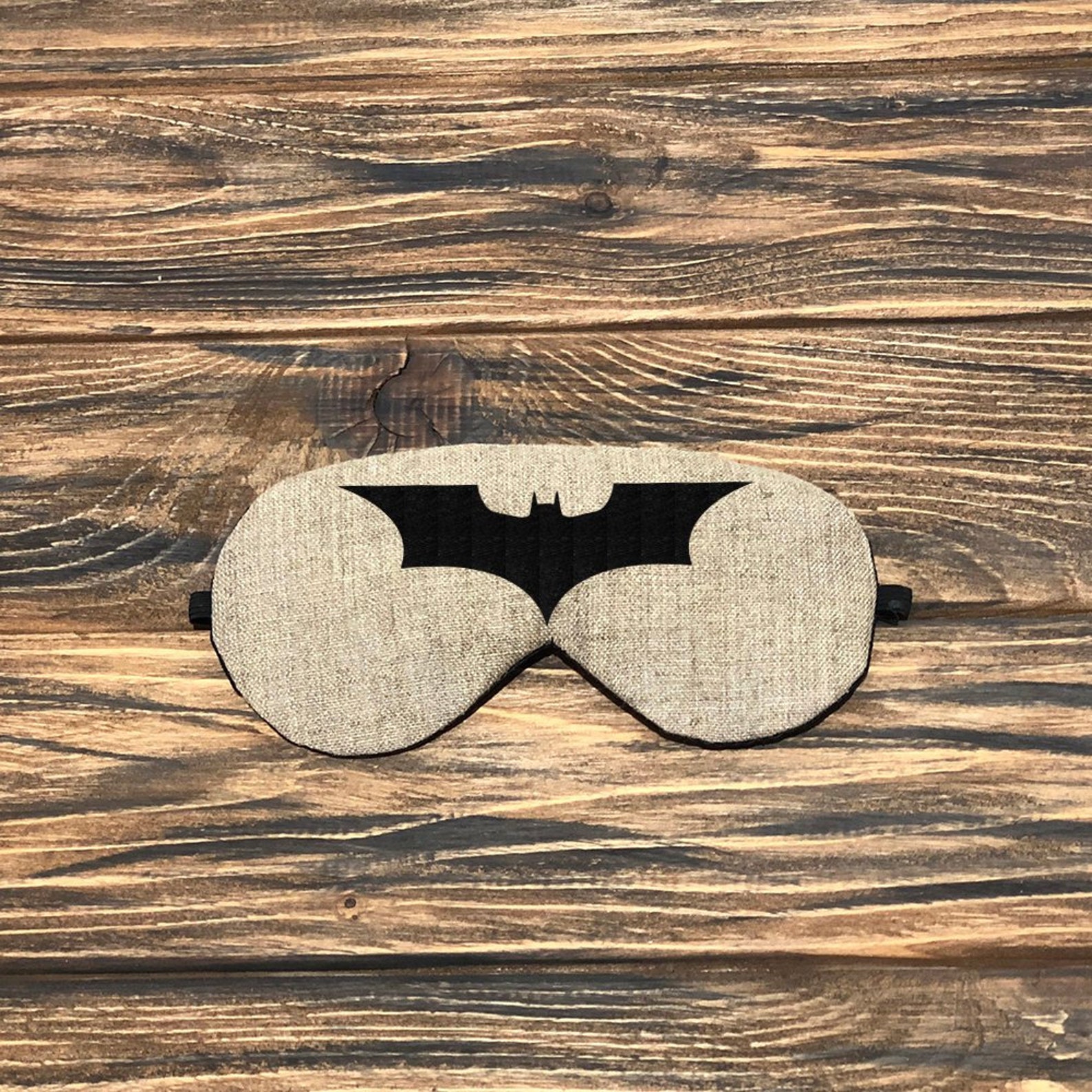 Batman Sleeping Mask. Batman Sleep Mask For Man. Organic Etsy