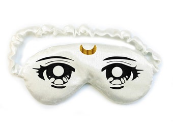 Sailor Moon Sleep Mask. Anime Eyes Sleep Mask. Girl Eye Sleep Mask. Luna Mask. Cosplay Anime Mask. Anime Eye Mask. Sailor Moon Gift