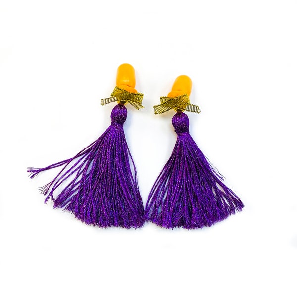 Tassel Ear Plugs Etsy