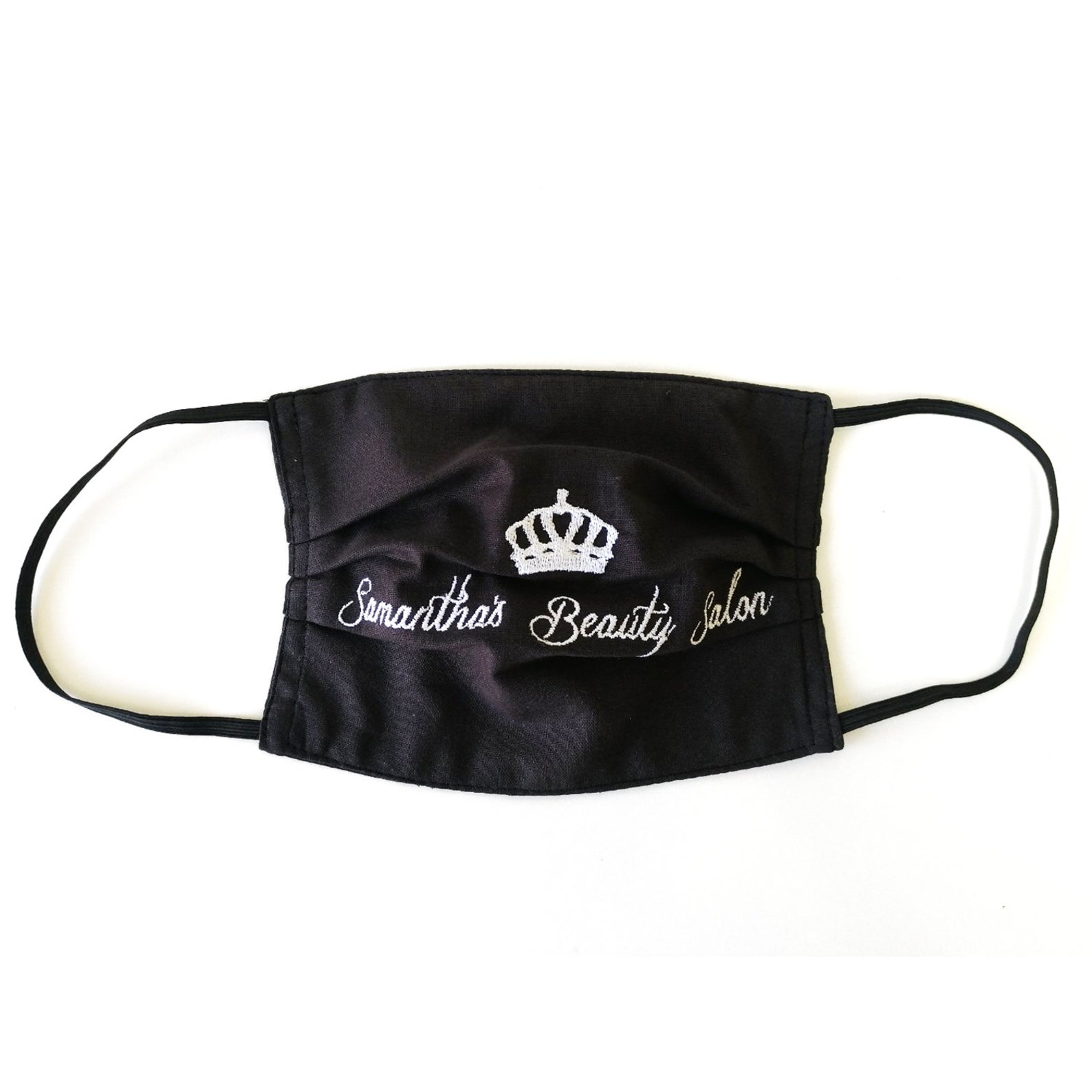 Personalized Face Mask Embroidery Custom Face Mask With Filter Etsy