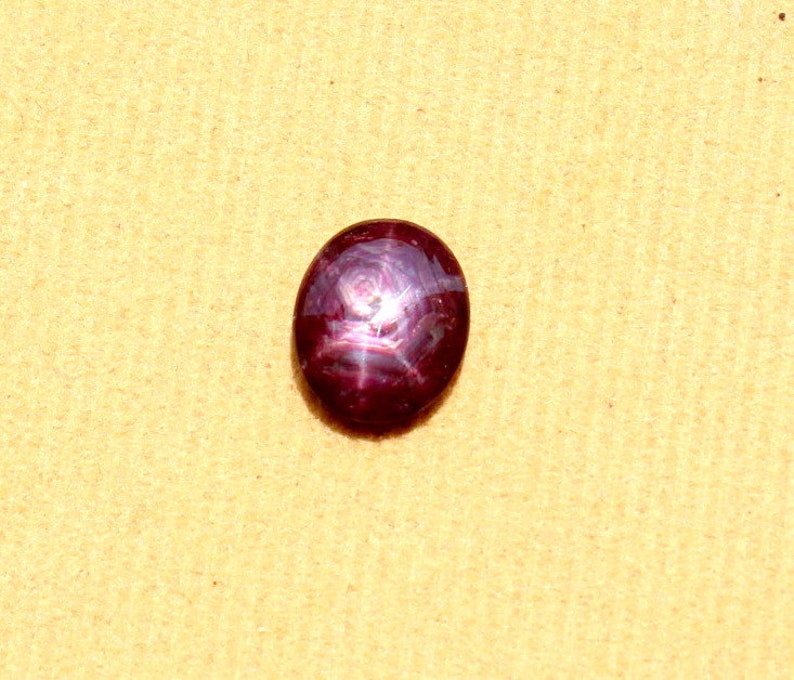 1 PCS Natural Star Ruby Gemstone Star Ruby Cabochon 6 Ray Star Ruby Gems Loose Ruby Cabs For Jewelry Making Ruby Cabs