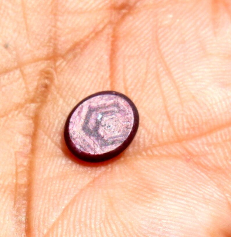 1 PCS Natural Star Ruby Gemstone Star Ruby Cabochon 6 Ray Star Ruby Gems Loose Ruby Cabs For Jewelry Making Ruby Cabs