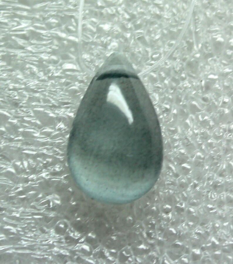 100/% Aquamarine Cabochon Gemstone Drilled Aquamarine Pear Cabs Natural Aquamarine Drilled Pendant Cab Aquamarine Cabochon 9X14 MM