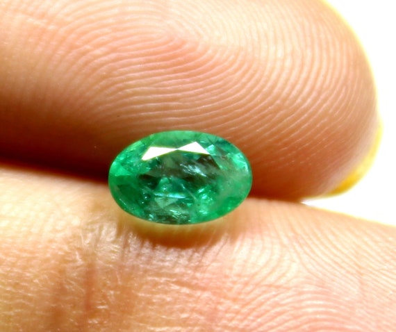 Emerald Cut Faceted Loose Gemstone 2.35 Cts 100/% Natural Zambian Emerald Octagon Cut Gemstone 6.60X9X4.60mm