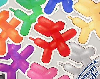 Balloon Dogs | 3" Vinyl Stickers