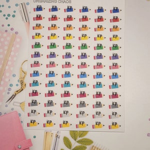 IEP Planner Stickers, School Planner Stickers
