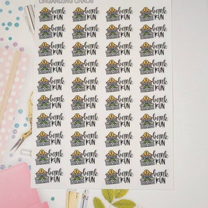 Bank Run Planner Stickers, Banking Planner Stickers